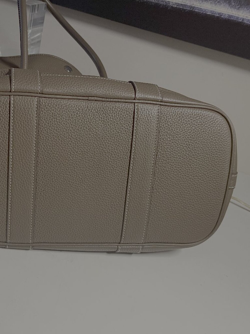 Garden Party Togo Leather Tote - Picture 4 of 10